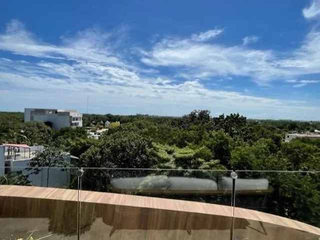 Penthouse Con Alberca Privada Y Rooftop Tulum Apartment