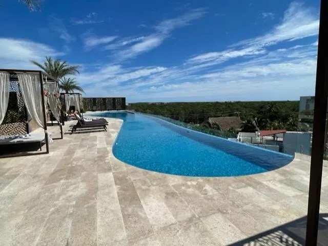 Penthouse Con Alberca Privada Y Rooftop Tulum 0*,  Mexico
